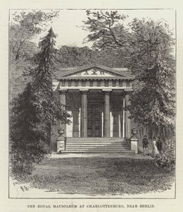 El Mausoleo Real en Charlottenburg, cerca de Berlín